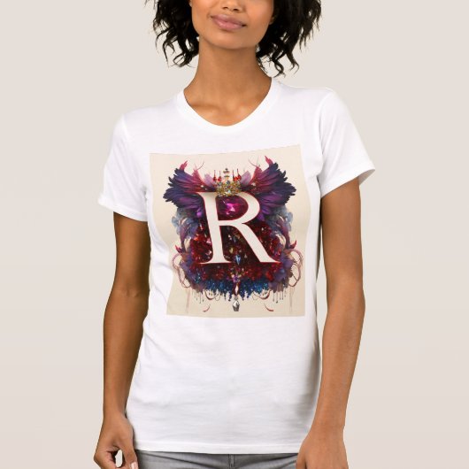 Visualiseer. Draag R. "R: De kunst van data" T-shirt (Voorkant)