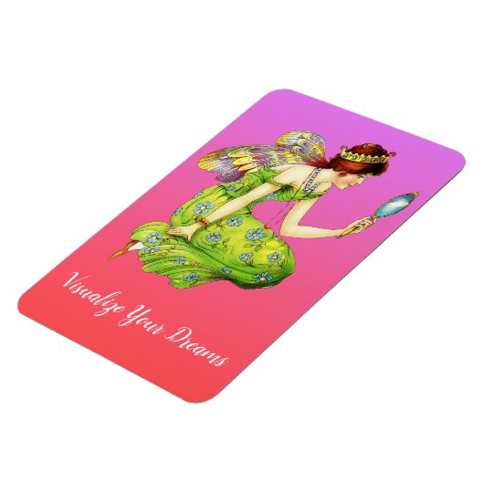 Visualiseer je dromen Kleurrijke Sprookjesmagneet Magneet (Linkerzijde)