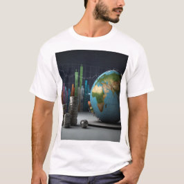 Visualiseren van financiële inclusie in opkomende  t-shirt
