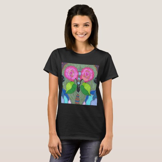Visualize Butterfly T-shirt (Voorkant volledig)