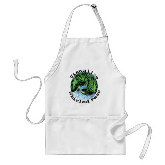 Visualize Whirled Peas Apron Standaard Schort