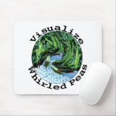 Visualize Whirled Peas Mousepad Muismat (Met muis)