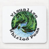 Visualize Whirled Peas Mousepad Muismat (Voorkant)
