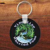 Visualize Whirled Peas Sleutelhanger (Voorkant)