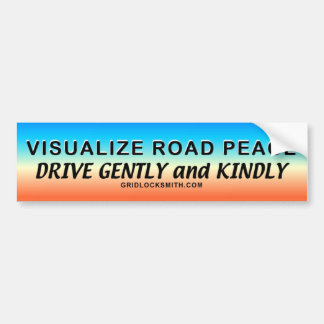 VisualizeRoadPeace... Bumpersticker