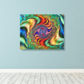 Visueel avontuur canvas afdruk (Insitu (Houten vloer))