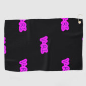 Visueel beroep golfhanddoek (Horizontaal)