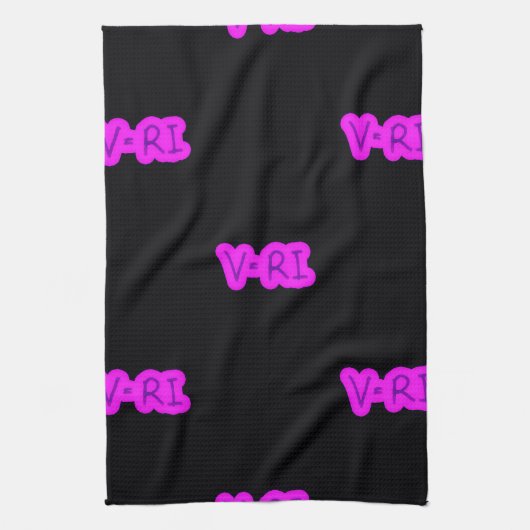 Visueel beroep theedoek (Verticaal)