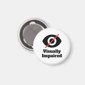 Visueel Gehandicapt Magneet (Voorkant / Achterkant)