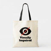 Visueel Gehandicapt Tote Bag (Achterkant)