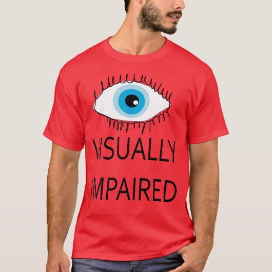 visueel verminderd TShirt zicht (Voorkant)