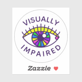 Visueel verminderde Laag Bezichtsverlies Blinde Be Sticker