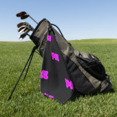 Visuele aantrekkingskracht golfhanddoek (Groen)