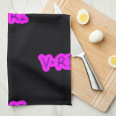Visuele aantrekkingskracht theedoek (Quarter Fold)