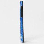 Visuele Blauw Case-Mate iPhone Case (Achterkant/links)