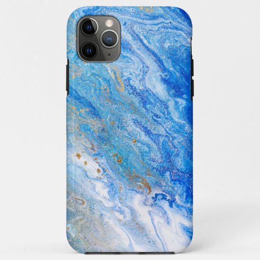 Visuele Blauw Case-Mate iPhone Case (Achterkant)