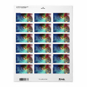 Visuele cortex etiket (Full Sheet)