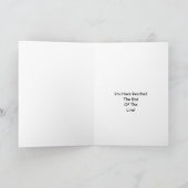 Visuele Deco Trein Pensioen Gefeliciteerd Einde Kaart (Binnen)