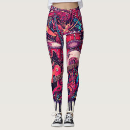 Visuele geluiden leggings
