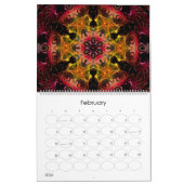 Visuele Geometrie Mandala 12-maanden wandkalender Kalender (Feb 2026)