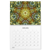 Visuele Geometrie Mandala 12-maanden wandkalender Kalender (Jan 2026)