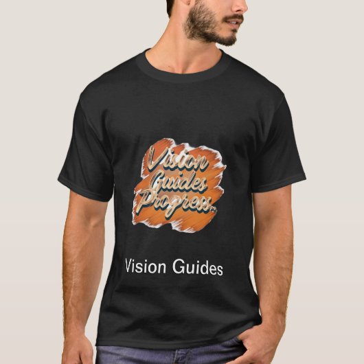 Visuele hulplijnen t-shirt (Voorkant)