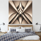 visuele impact canvas afdruk (Insitu (Slaapkamer))