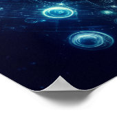 Visuele Multiversum Theorie Parallelle Universums Poster (Hoek)