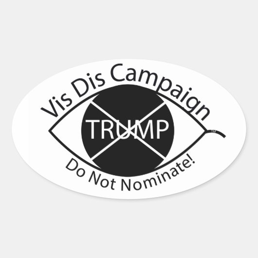 Visuele ongehoorzaamheid Sticker (Voorkant)