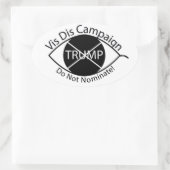 Visuele ongehoorzaamheid Sticker (Tas)