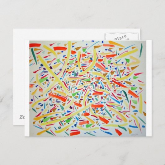 Visuele paden II door Jonathan FeBland Briefkaart (Voorkant / Achterkant)