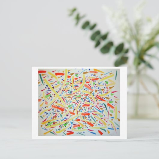 Visuele paden II door Jonathan FeBland Briefkaart (Staand voorkant)