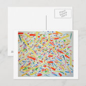 Visuele paden II door Jonathan FeBland Briefkaart (Voorkant / Achterkant)