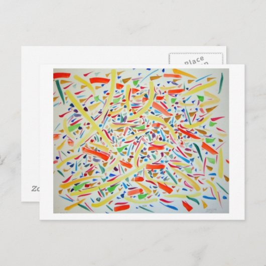 Visuele paden II door Jonathan FeBland Briefkaart (Voorkant / Achterkant)