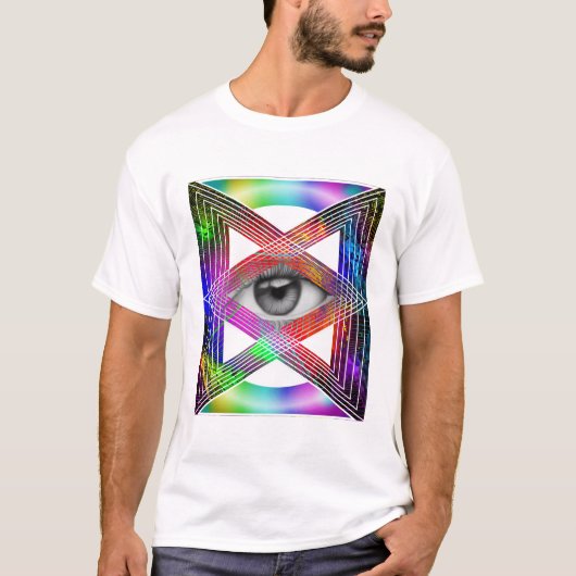 Visuele patronen t-shirt (Voorkant)