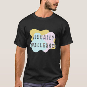 Visuele uitdaging, visueel bewustzijn, laag gezich t-shirt