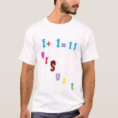 VISUELE UITDRUKKING! T-SHIRT (Voorkant)