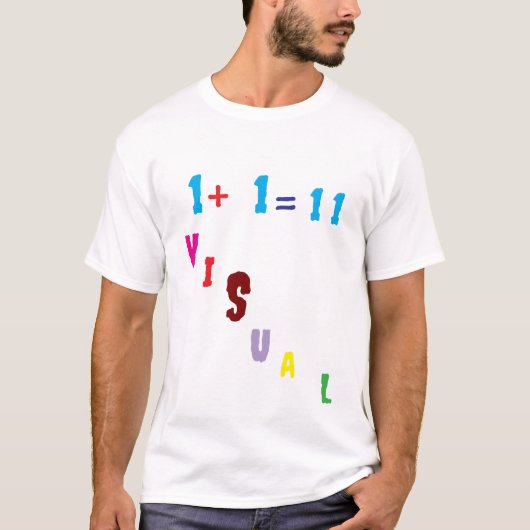 VISUELE ZIN! T-SHIRT (Voorkant)