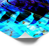 Visuelle Fraktale Vision einer Wahrsagerin Perfect Poster (Hoek)