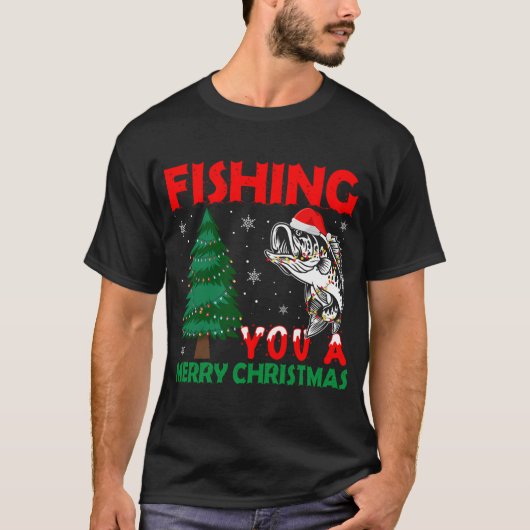 Visuitrusting Vis Silhouet V1 T-shirt (Voorkant)