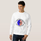 Visusstoornis Anti-Trump Sweatshirt (Voorkant volledig)