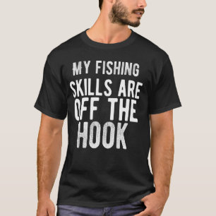 Visvaardigheden Cadeau Voor Visser Korte Grappige T-shirt