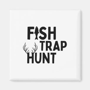 Visval Trap - Grappige Outdoor Jacht En Vissen Magneet