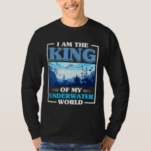 Visvangst Eigenaar Aquarium T-shirt