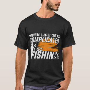 Visvangst Sport Visser Visser Geschenk T-shirt
