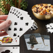 Visvangst van de Amerikaanse Zeearend Pokerkaarten (Insitu)