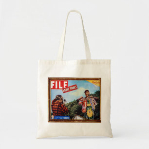 visverhaal tote bag