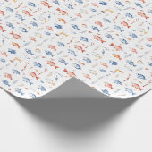 Visverhalen verteld hier... Enkele echte Cadeaupapier (Hoek)
