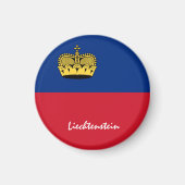 Visverkeer en sport in Liechtenstein Magneet (Voorkant)