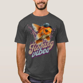 Visvibes: ultiem cadeau voor visliefhebbers t-shirt